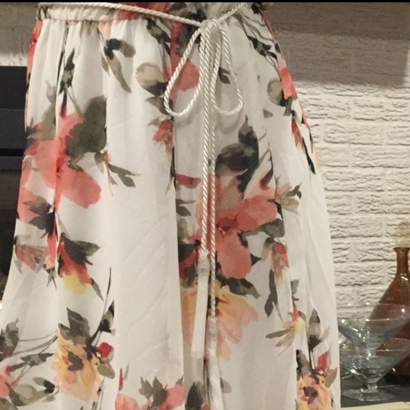 NEW WHBM Boho Floral Maxi Dress XS - Picture 4 of 5